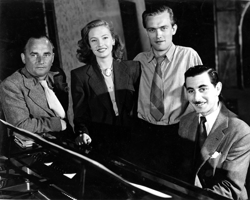 Dicky Leeman Photo (left) [Source, Cinema Museum]